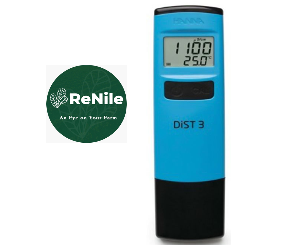 (hi98303) قلم قياس التوصيلية الكهربية ودرجة الحرارة RENILE