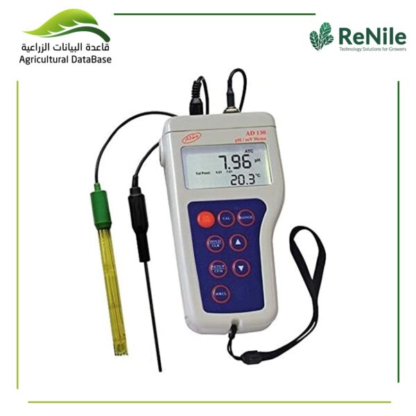 AD130 Professional Multi-Parameter Splash-Proof pH-ORP-TEMP Portable Meter